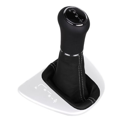 ict pommeau de vitesse avec coutures noires Mercedes Classe V W639 Vito Viano (2003-2014) Automatique