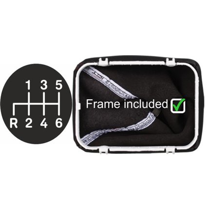 schaltmanschette unten rahmen ansicht Mercedes C-Klasse W202 T-Modell S202 SLK R170 (1996–2000)