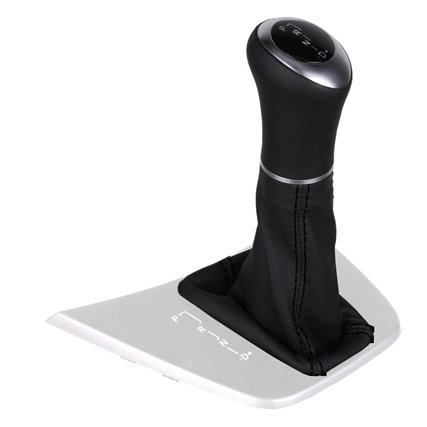 ict pommeau de vitesse avec coutures grises Mercedes Sprinter W906 VW Crafter 2E (2006-2018) Automatique