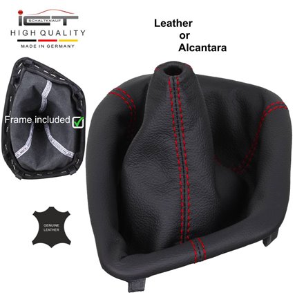 Dodge Challenger (2015-2024) de vitesse soufflet cuir Alcantara