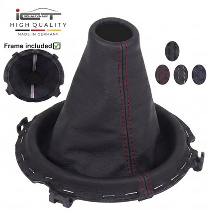 ict shift with red stitching Audi TT 8J 8J9 8S FV (2006-2020)