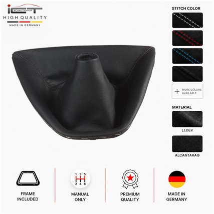 BMW X Reihe X5 E53 (1999-2006) Alcantara deri vites ve körük