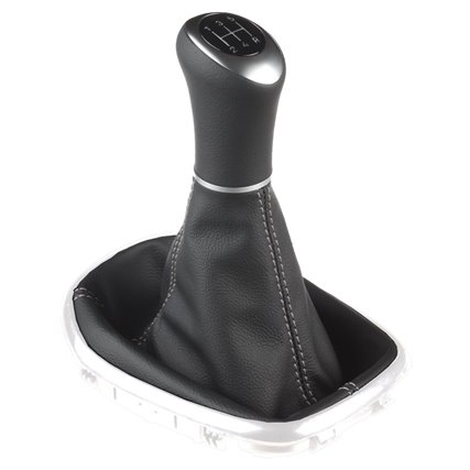ict pommeau de vitesse avec coutures noires Opel Karl