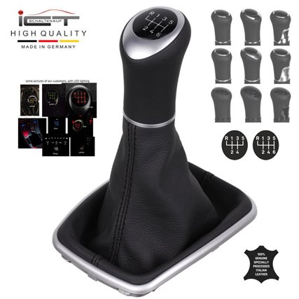 VW Golf 4 1J MK4 GTI Jetta 4 Bora R32 shift gear knob boot gaiter leather mounting frame