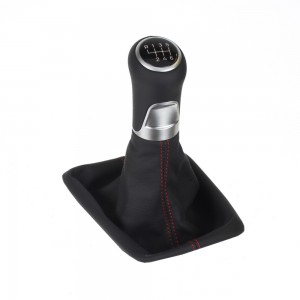 ict Schaltknauf mit schwarze Naht Seat Leon 3 Typ 5F