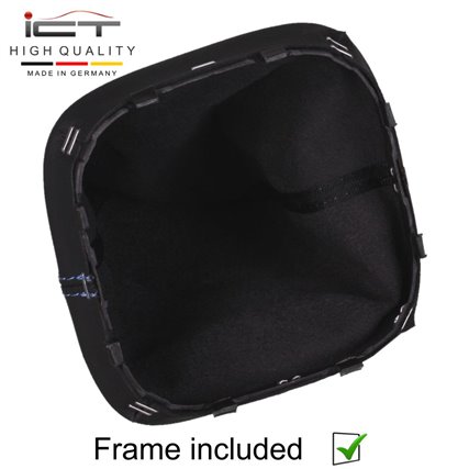 VW Jetta (2005-2022) schaltmanschette unten ansicht mit Rahmen