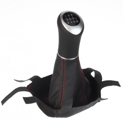 ict pomello del cambio con cuciture rosse Honda CR-V 3./4. Generation