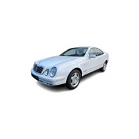 Mercedes CLK W208 CLK A208 (1997-2002) pomello del cambio Alcantara pelle cuffia
