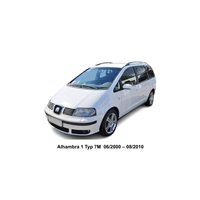 Seat Alhambra 1 Schaltknauf Schaltsack Alcantara leder schaltmanschette