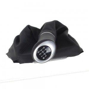 ict pomo de la palanca de cambios con costuras negras Mazda 3 Tipo BM BN 3ª Generación