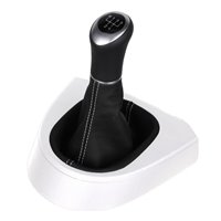 VW Caddy Typ 2K 2C Schaltknauf Schaltsack Alcantara leder schaltmanschette