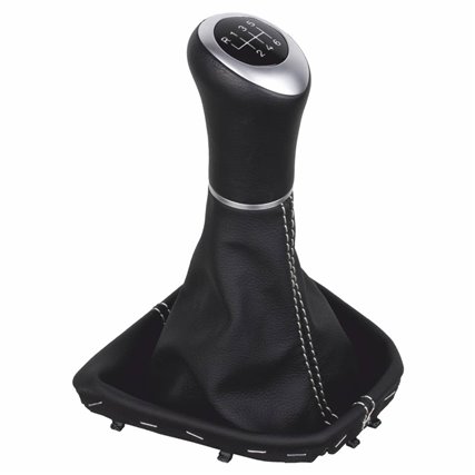 ict manopla de câmbio com costura cinza VW Caddy Typ 2K 2C