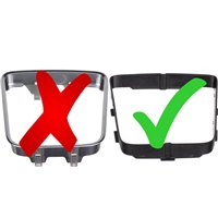 soufflet vue de dessous du cadre Seat Alhambra 2 Typ 7N