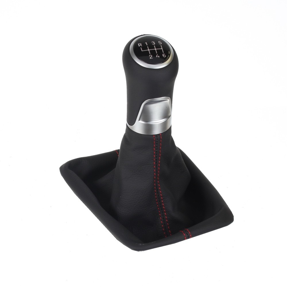 VW Sharan 2 Typ 7N shift gear knob boot gaiter cover Alcantara leather