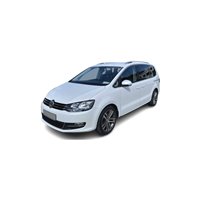 VW Sharan 2 Typ 7N Alcantara deri vites topuzu ve körük