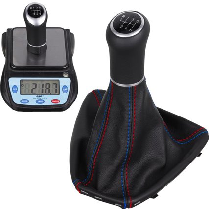 BMW E90 E91 E92 E93 Série 3 manopla de câmbio de couro coifa com moldura de montagem