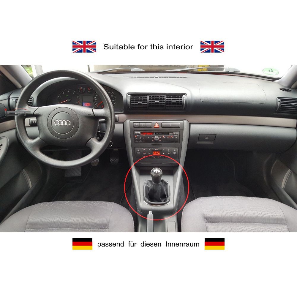 shift gear knob A4 Audi A4 B5 Facelift