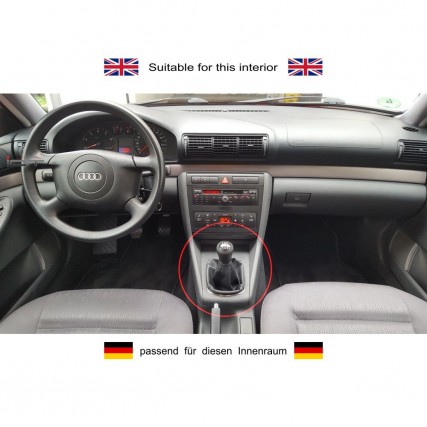 Audi Schaltknauf Schaltsack A4 Audi A4 B5 Facelift leder Audi Schaltknauf Schaltsack A4 Audi A4 B5 Facelift leder