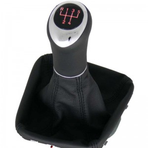 BMW E32 E34 Serie 5 Serie 7 pomo de la palanca de cambios de cuero funda marco de montaje