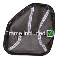 vista inferior da moldura da coifa BMW E39 Série 5