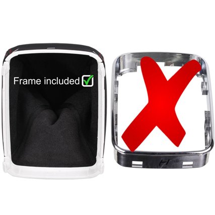 schaltmanschette unten rahmen ansicht Mondeo MK3 FL