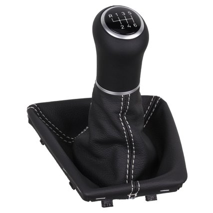 BMW X3 E83 F25 pommeau de vitesse soufflet cuir Alcantara