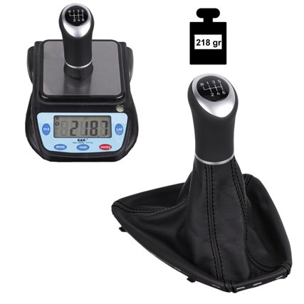 ict manopla de câmbio com costura preta BMW X3 E83 F25