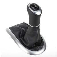 Porsche Boxster Typ 986 pomello del cambio pelle e cuffia con telaio di montaggio