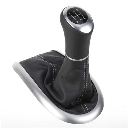 Porsche Boxster Typ 986 shift gear knob boot gaiter leather mounting frame