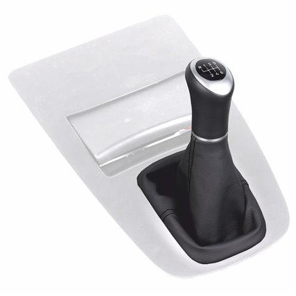 ict manopla de câmbio com costura preta Ford Galaxy 1 WGR