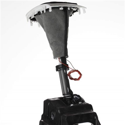 Renault Megane III 3 soufflet de levier de vitesse vue de dessous avec câble