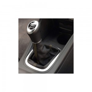 ict Schaltknauf mit graue Naht Renault Megane III 3