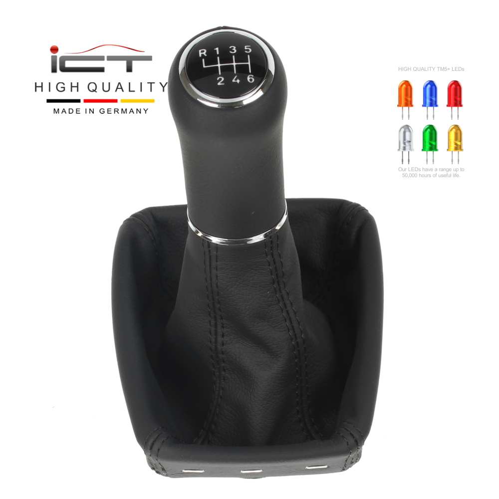 Audi A4 B6 B7 Typ 8E 8H (2001-2008) pommeau de vitesse soufflet cuir Alcantara