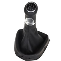 Peugeot 306 manopla de câmbio de couro coifa com moldura de montagem