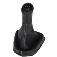 ict pomo de la palanca de cambios con costuras rojas Peugeot 307