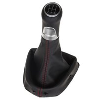 Peugeot 307 pommeau de vitesse cuir et soufflet avec cadre de montage