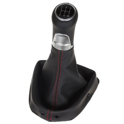 Peugeot 307 shift gear knob boot gaiter leather mounting frame