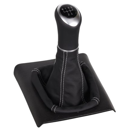 ict pommeau de vitesse avec coutures noires Seat Ibiza Cordoba Typ 6K