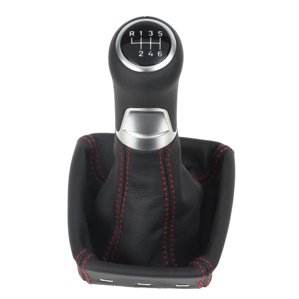 Seat Ibiza Cordoba Typ 6K Facelift  pommeau de vitesse soufflet cuir Alcantara