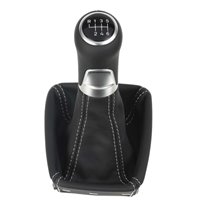 ict shift knob with grey stitching Seat Ibiza Cordoba Typ 6K Facelift