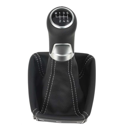 ict pomo de la palanca de cambios con costuras grises Seat Ibiza Cordoba Typ 6K Facelift