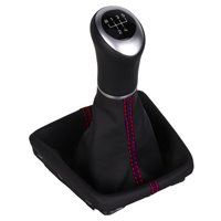 Seat Ibiza Cordoba Typ 6L shift gear knob boot gaiter cover Alcantara leather