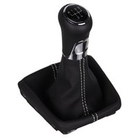 Seat Ibiza Cordoba Typ 6L shift gear knob boot gaiter leather mounting frame