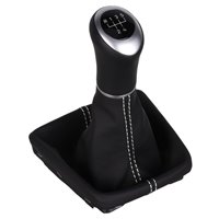 Seat Ibiza Cordoba Typ 6J 6P 6F Cupra Schaltknauf Schaltsack leder schaltmanschette mit rahmen