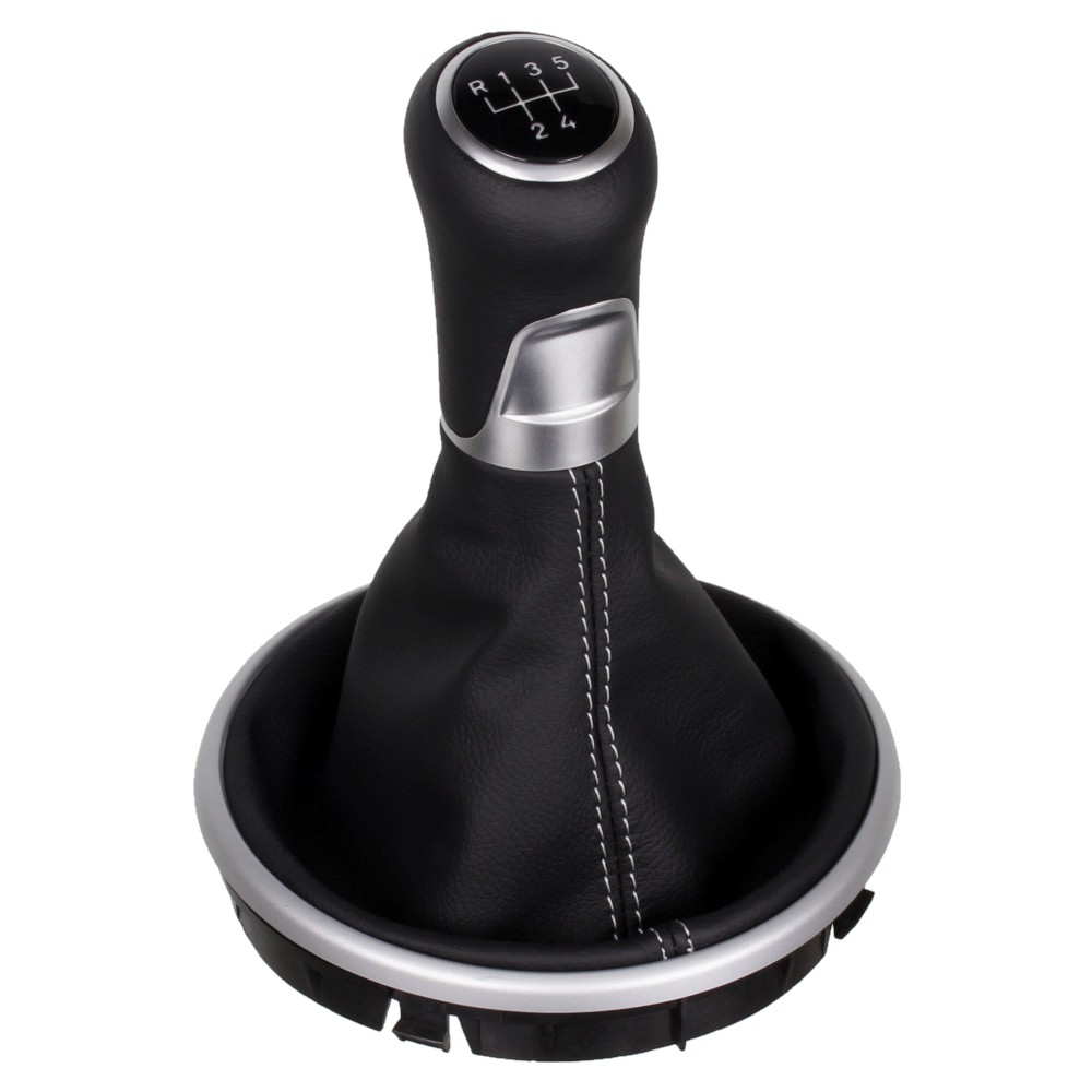 Skoda Fabia Roomster 6J pommeau de vitesse soufflet cuir Alcantara