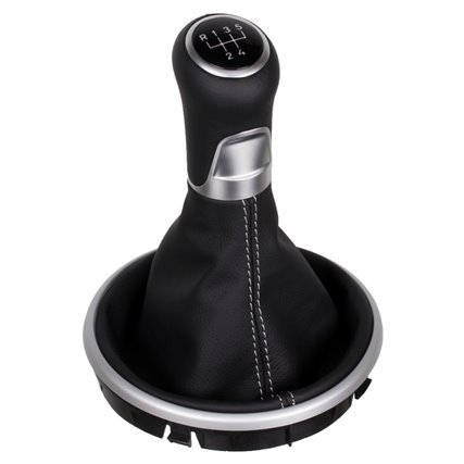 Skoda Fabia Roomster 6J pommeau de vitesse soufflet cuir Alcantara