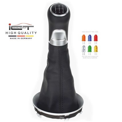 MINI R54 R55 R56 R57 R60 Cabriolet Schrägheck Schaltknauf Schaltsack Alcantara leder schaltmanschette