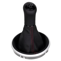 ict shift knob with grey stitching Skoda Fabia Roomster 6J