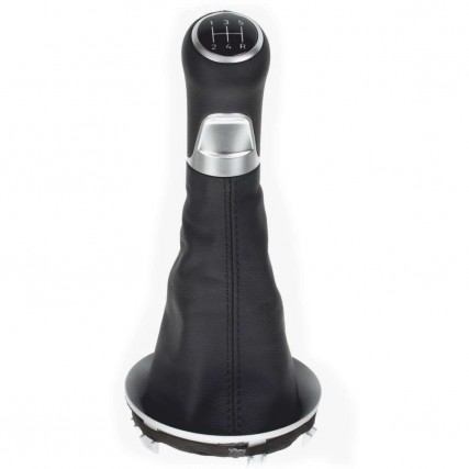 ict pommeau de vitesse avec coutures grises MINI R60 R61 Countryman Coupe Paceman