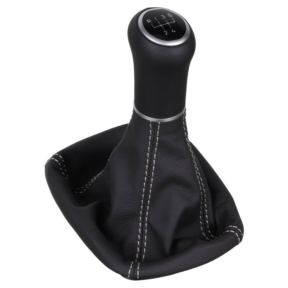 Skoda Octavia 1 U1 Superb 1 3U pomo de la palanca de cambios Alcantara cuero funda